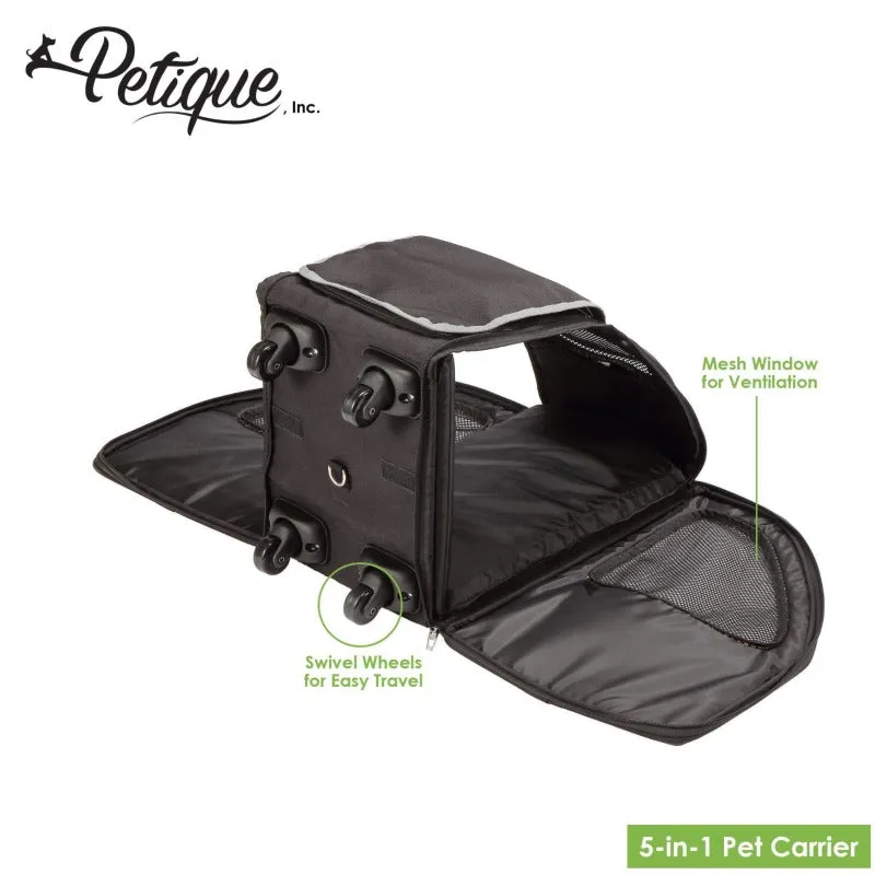 Petique, 5-in-1 Dog Stroller Complete Set Cap. 25 lbs.