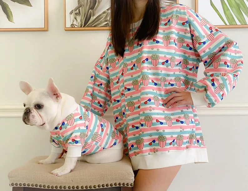 Popcorn and Chill Owner and Pet Matching Set