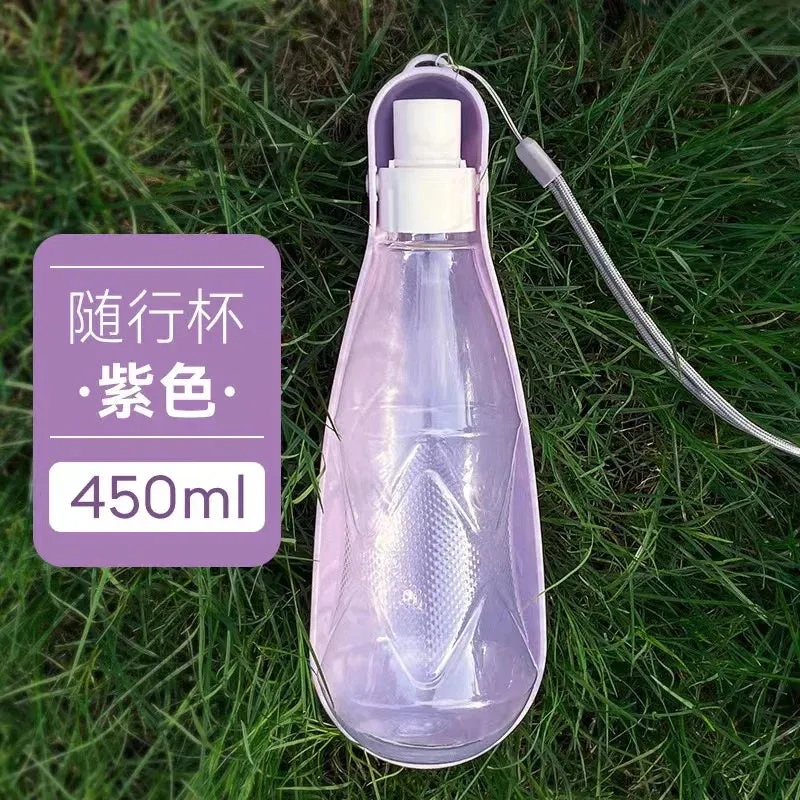 Portable Pet Dog Water Bottle For Small Large Dogs Travel Puppy Cat Drinking Bowl Outdoor Pet Water Dispenser Feeder Pet Product
