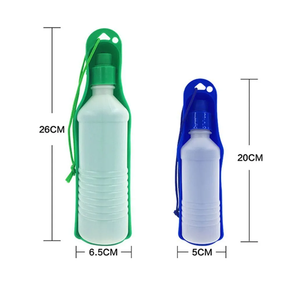 Puppy Cat Outdoor Water Dispenser Travel Cup Drinking Bowl Pet Dog Water Bottle