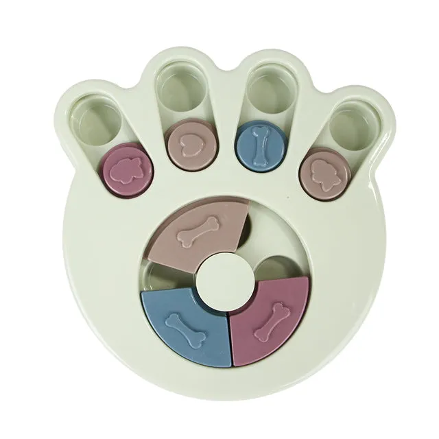 QUMY Dog Puzzle Toys Bowl