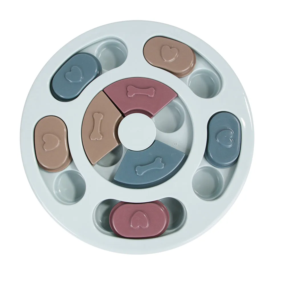 QUMY Dog Puzzle Toys Bowl