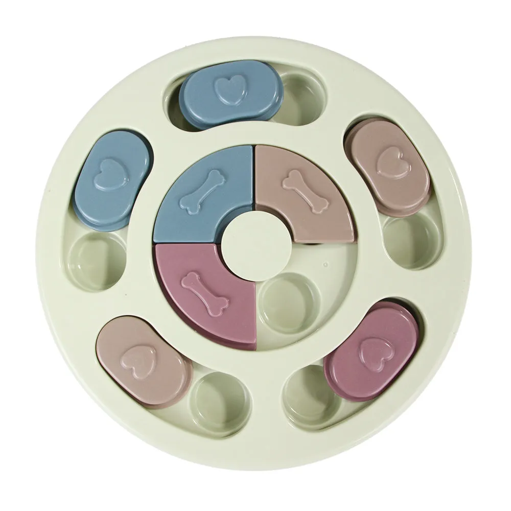 QUMY Dog Puzzle Toys Bowl