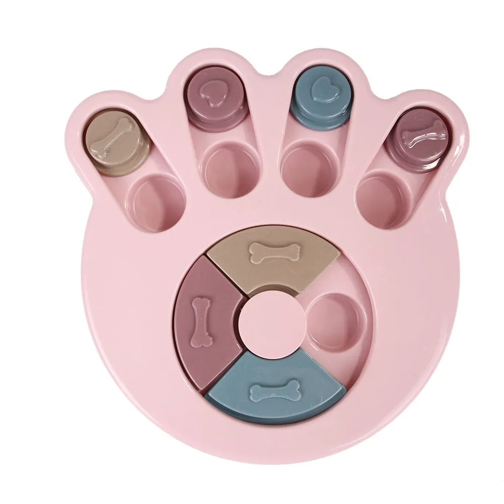 QUMY Dog Puzzle Toys Bowl