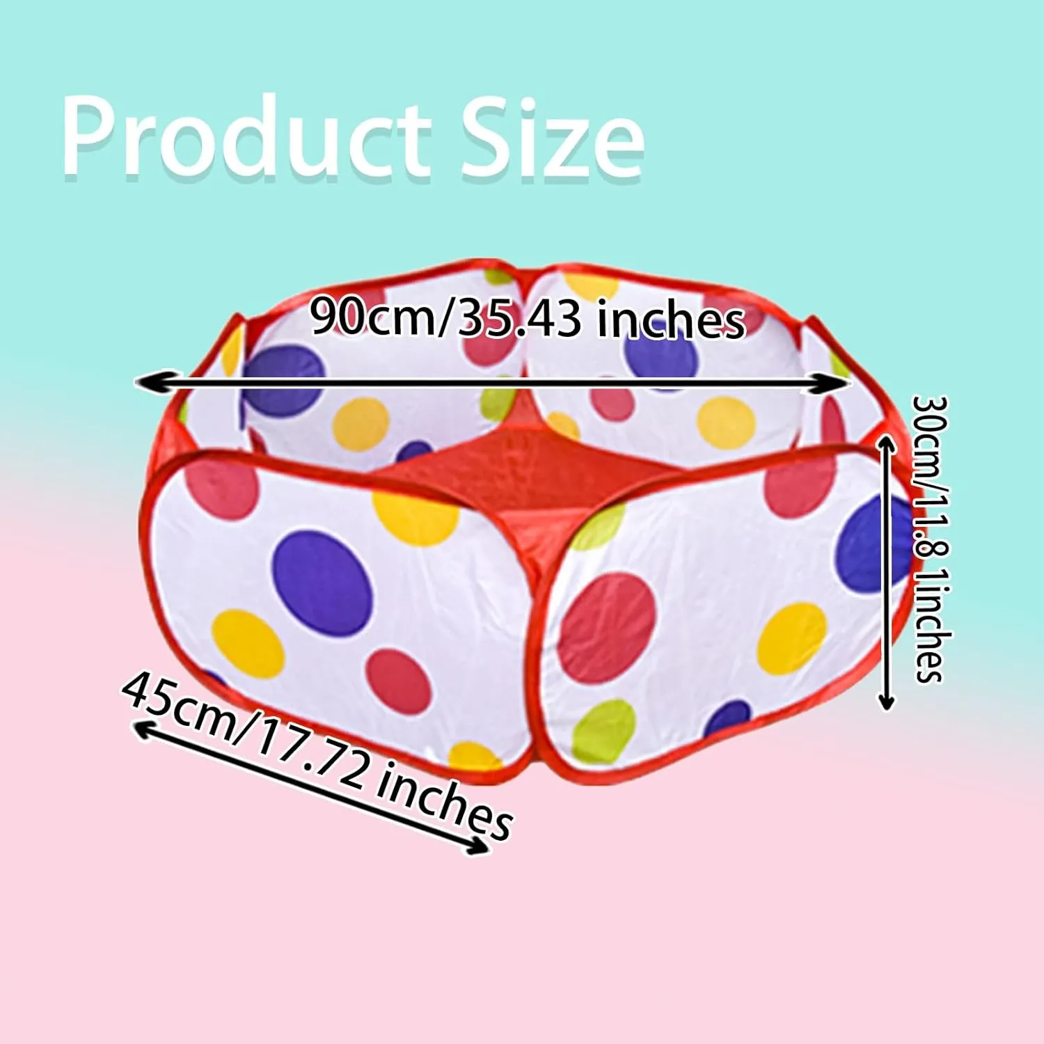 Small Animal Playpen, Portable Guinea Pig Playpen Pet Cage Tent, Waterproof Pop-up Open Pet Tent Metal Wire Yard Fence for Hamster Indoor Outdoor Exercise (Red)