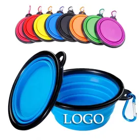 Small Silicone Dog Bowl Travel Folding Dog Bowl Tpe Pet Folding Bowl Outdoor Portable Dog Bowl