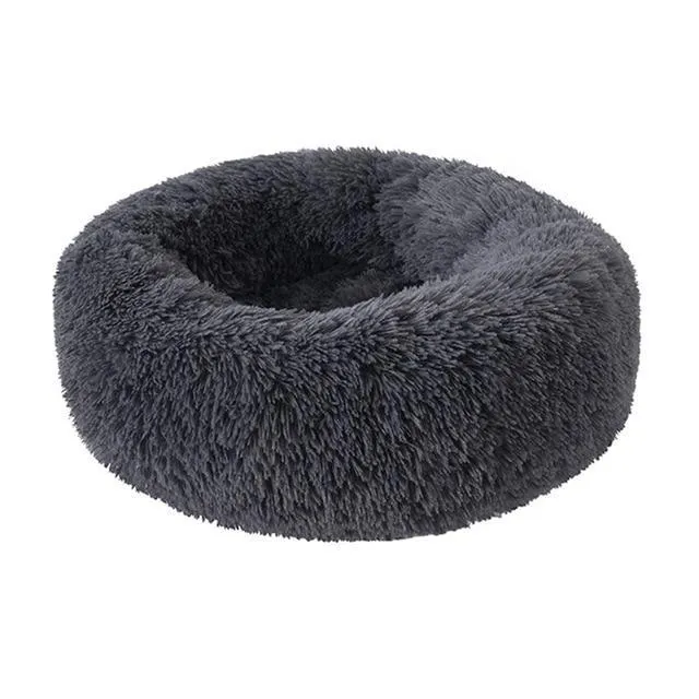 Soft & Fluffy Plush Calming Pet Bed