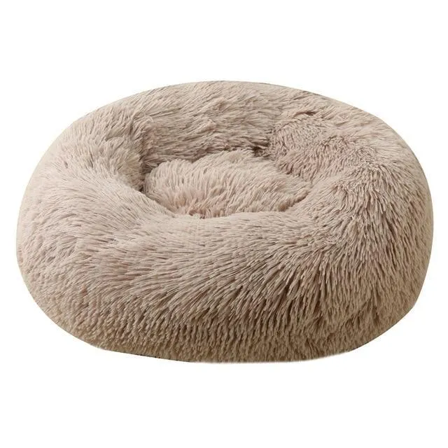 Soft & Fluffy Plush Calming Pet Bed