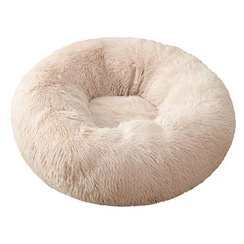 Soft & Fluffy Plush Calming Pet Bed