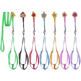 Step-In Nylon Harness   Optional Flower Leash