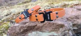 TORO COLLECTION - Tan & Black Biothane Dog Collar