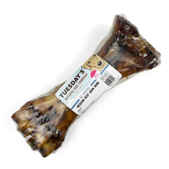 Tuesdays Natural Dog Company Medium Beef Shin Bone (Bulk) Dog Treats