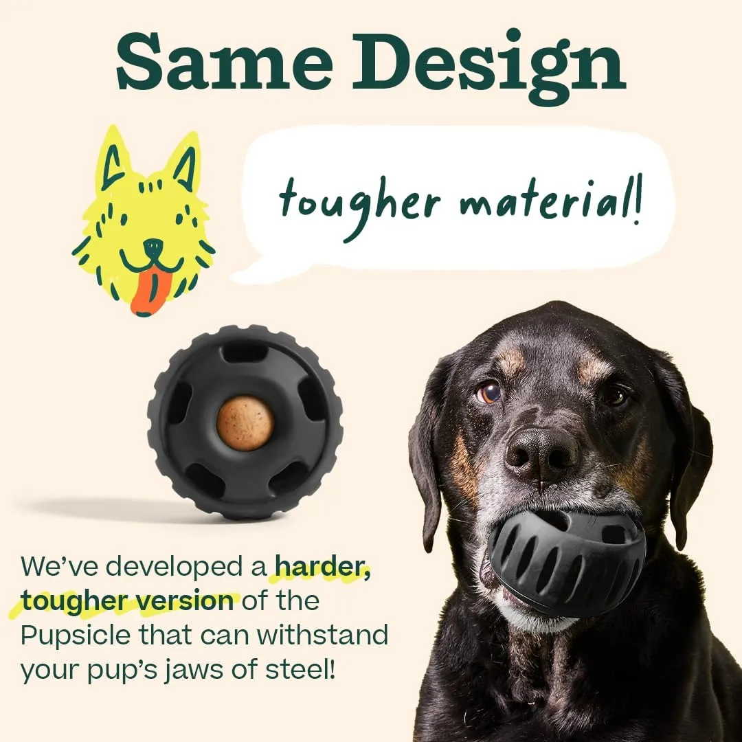 WOOF Power Chewer Pupsicle - Durable Dog Toys for Aggressive Chewers - Easy to Clean - Toys for Large Dogs 25-75 lbs