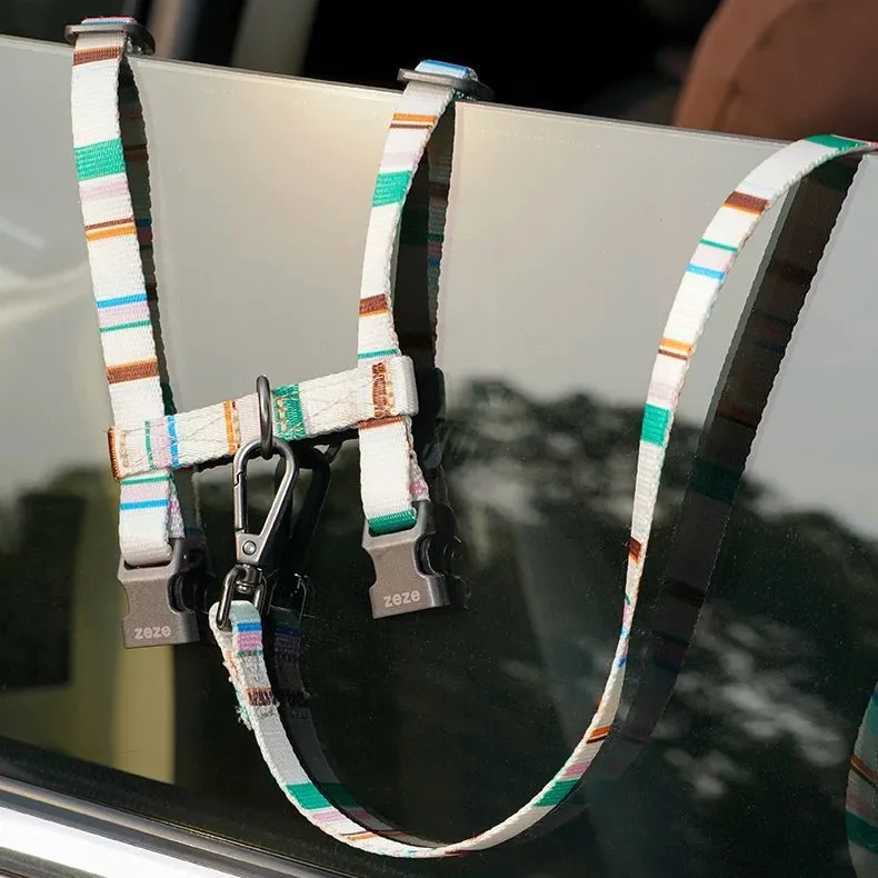 ZEZE French Pet Harness and Lead